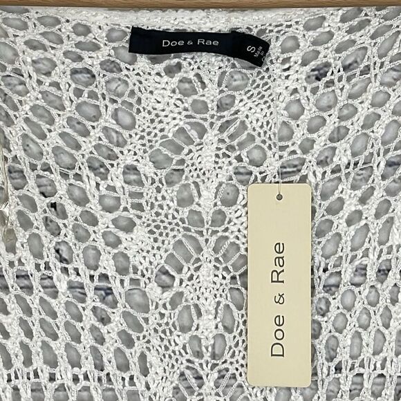 Doe & Rae Fisher Net Open Cardigan - Picture 4 of 5